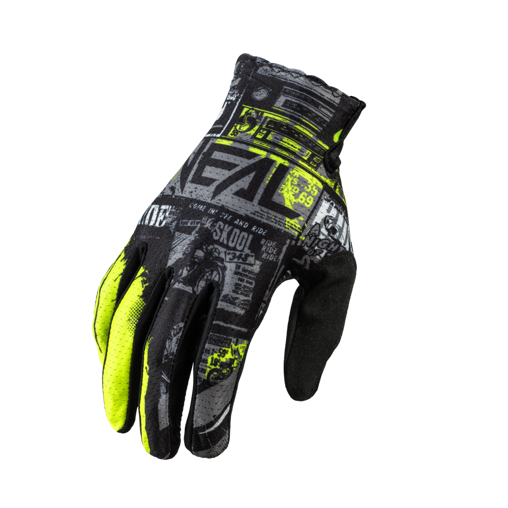 Youth Matrix Ride Glove Black/Neon