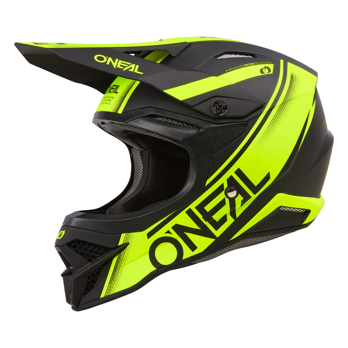 3 SRS Racewear V.24 Helmet Black/Neon