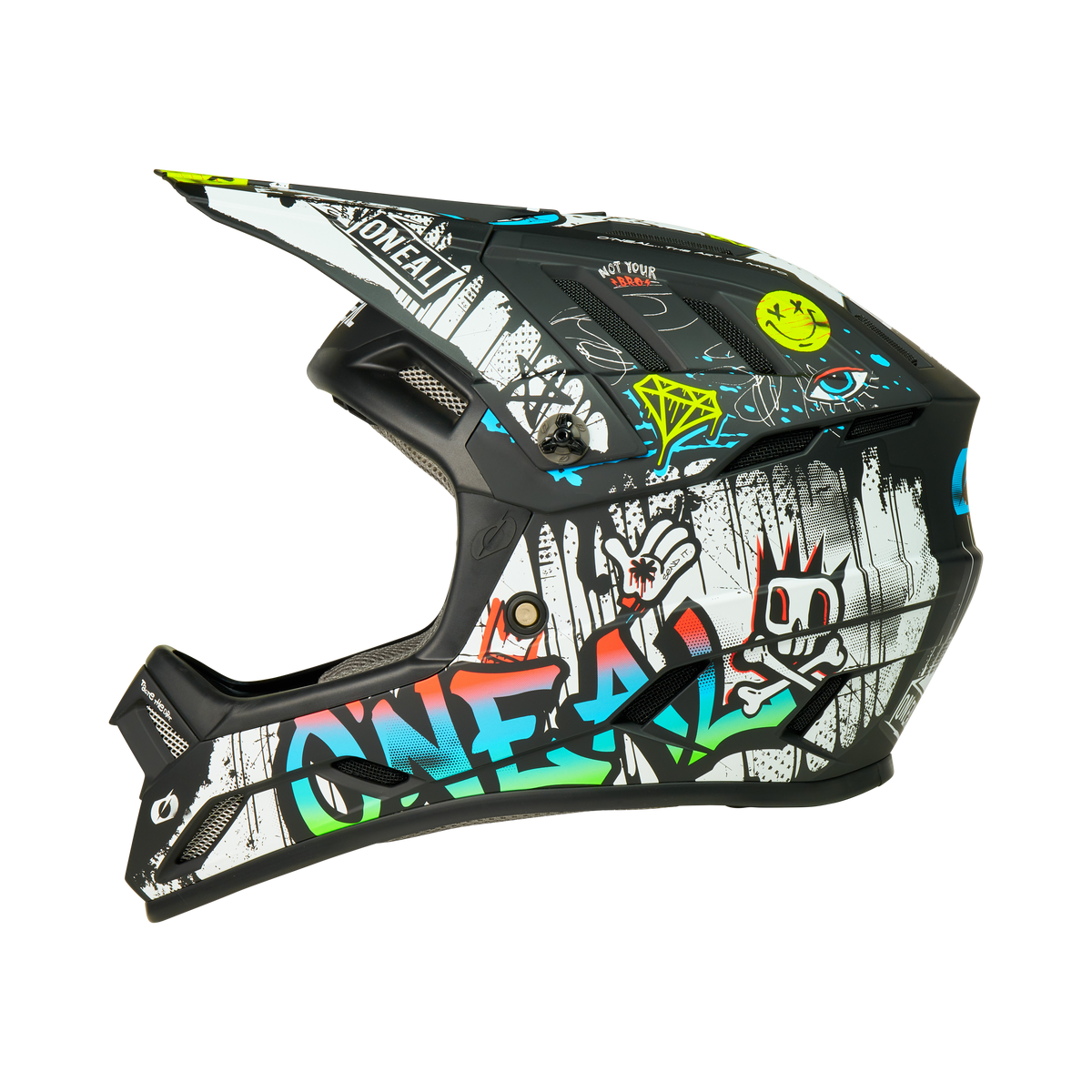 Backflip Helmet Rancid Black / White