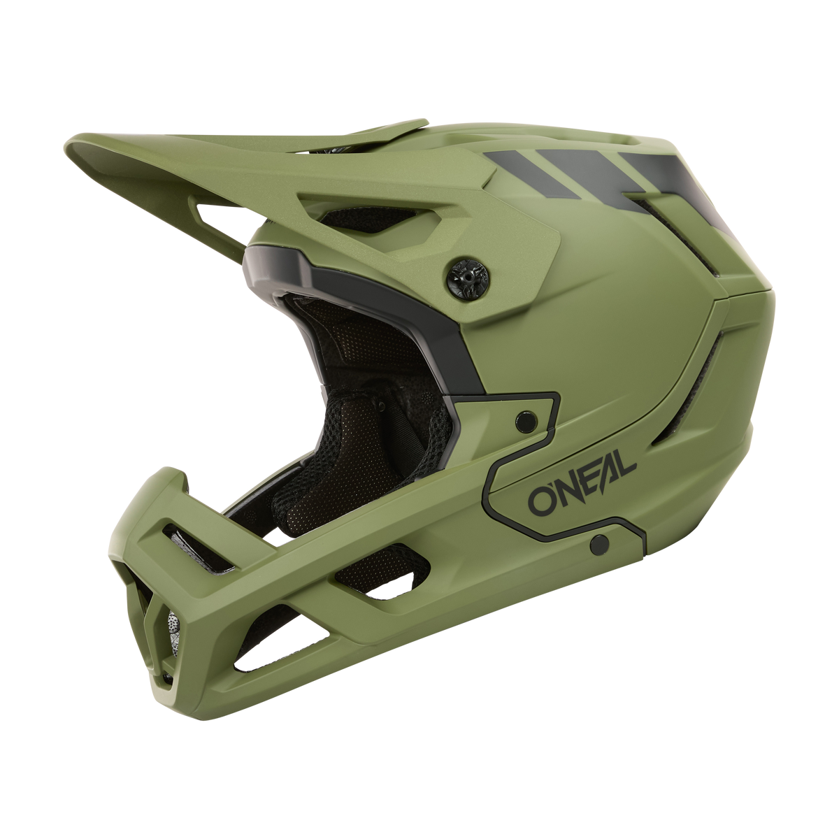 SL1 Helmet Crest Olive/Black