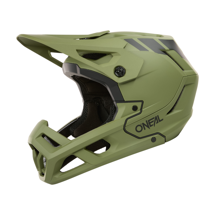 SL1 Helmet Crest Olive/Black