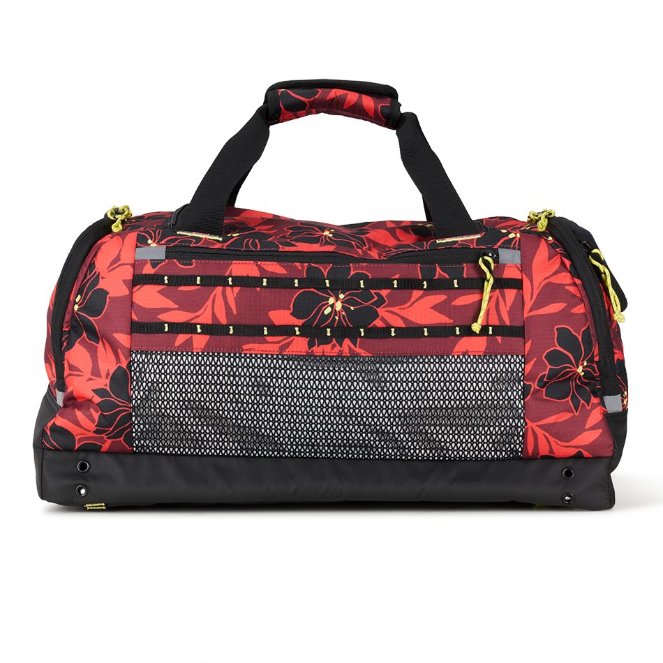 FITNESS DUFFEL - RED FLOWER PARTY