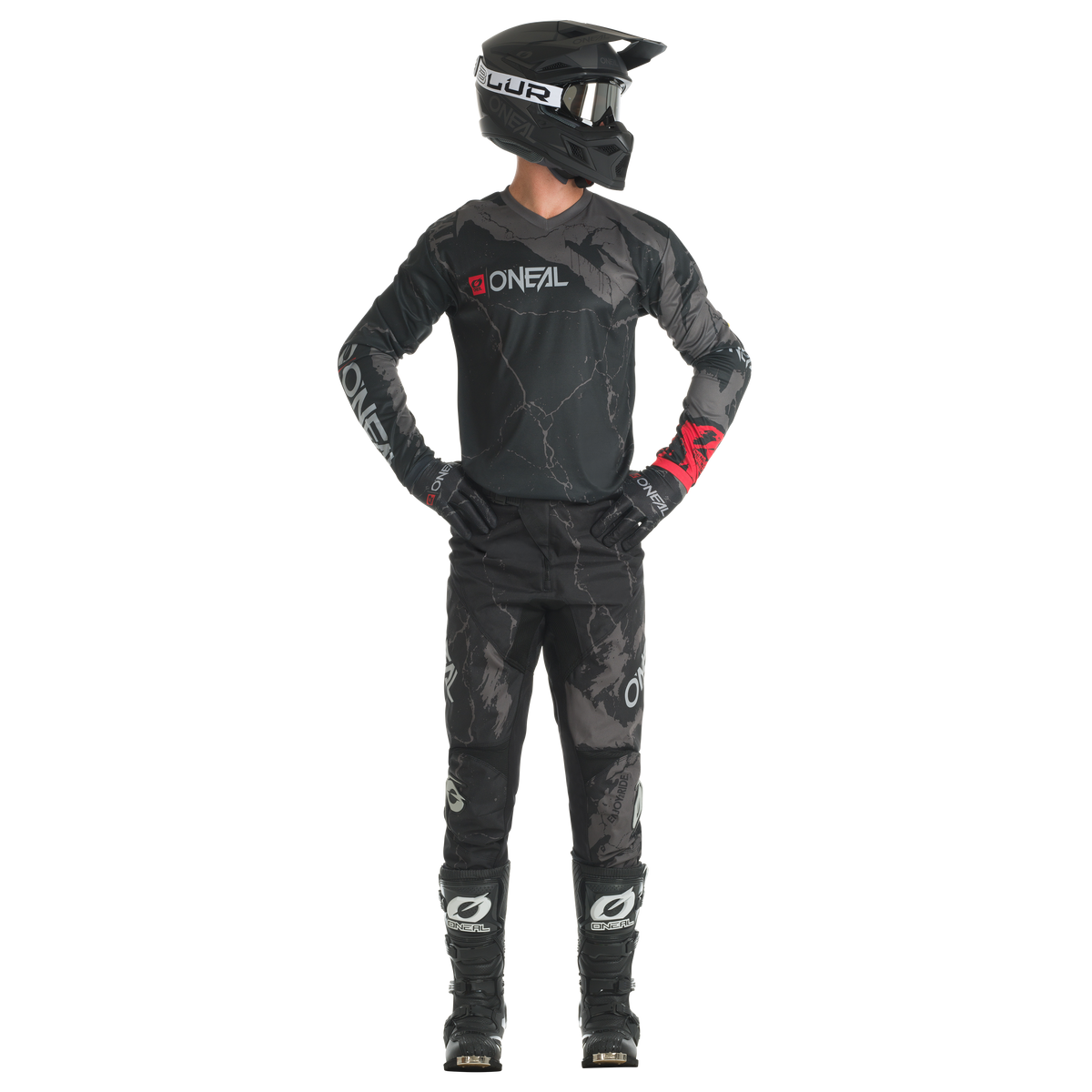 O'NEAL Element Acid Jersey Black/Gray