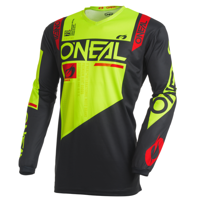 O'NEAL Youth Element Factor Jersey Black/Neon