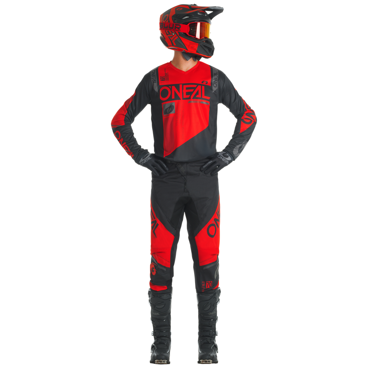 O'NEAL Element Factor Pants Black/Red