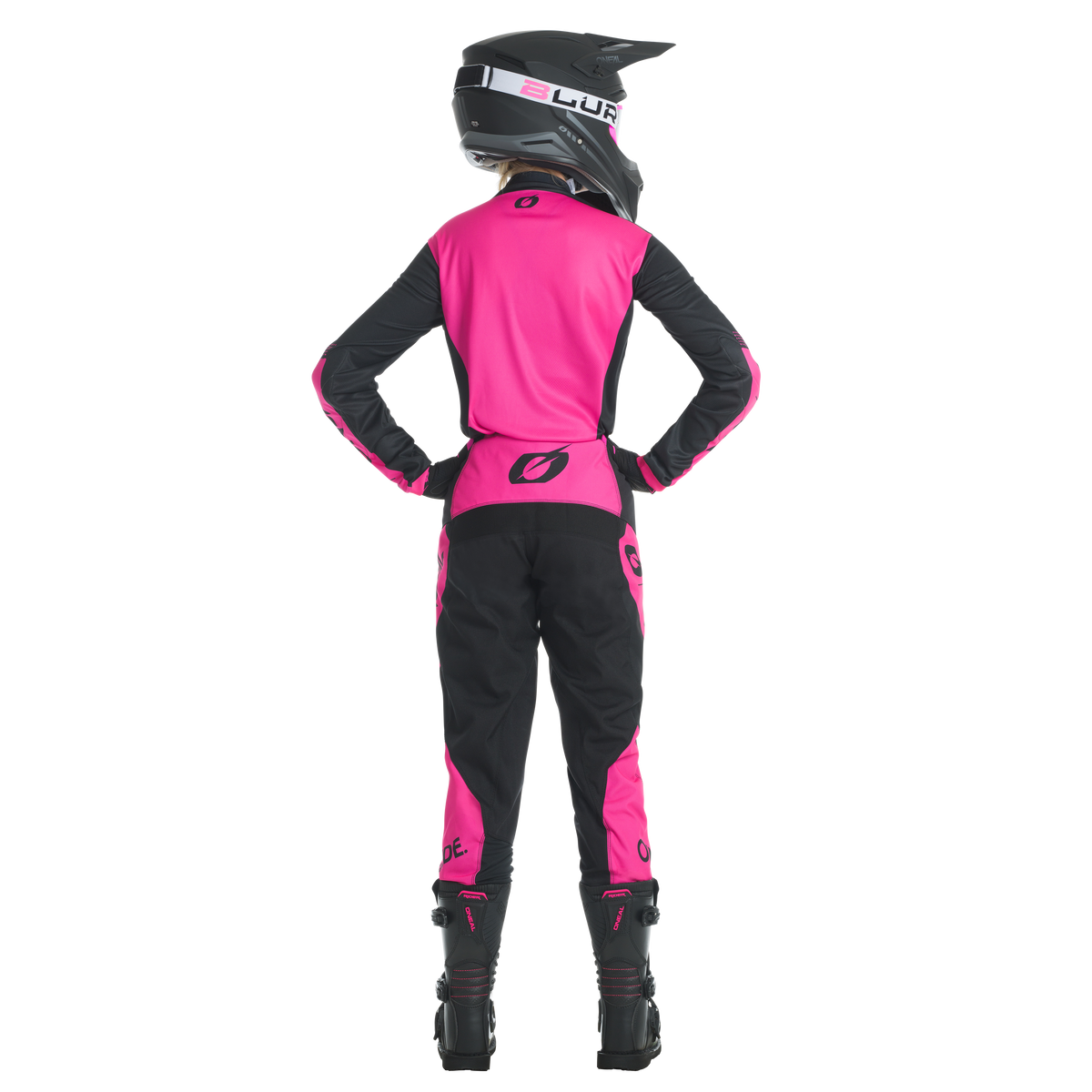 O'NEAL Women's Element Racewear Jersey Black/Pink