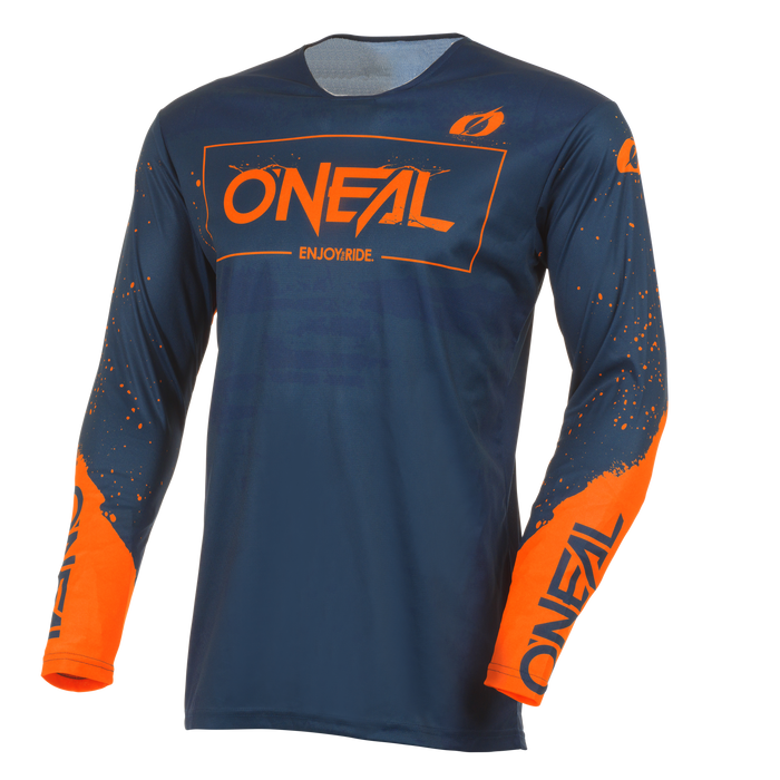 Mayhem Youth Paint Jersey Navy/Orange