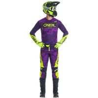 Mayhem Paint Pants Purple/Neon