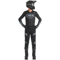 Mayhem Youth Solid Jersey Black