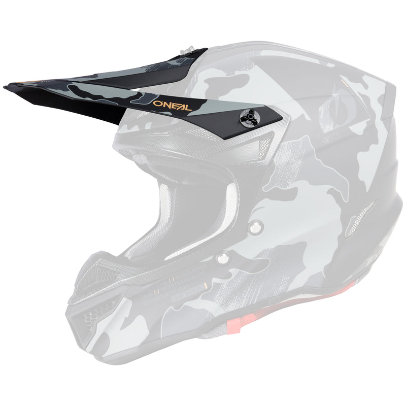 Replacement 5 SRS Camo Black/Gray Helmet Visor