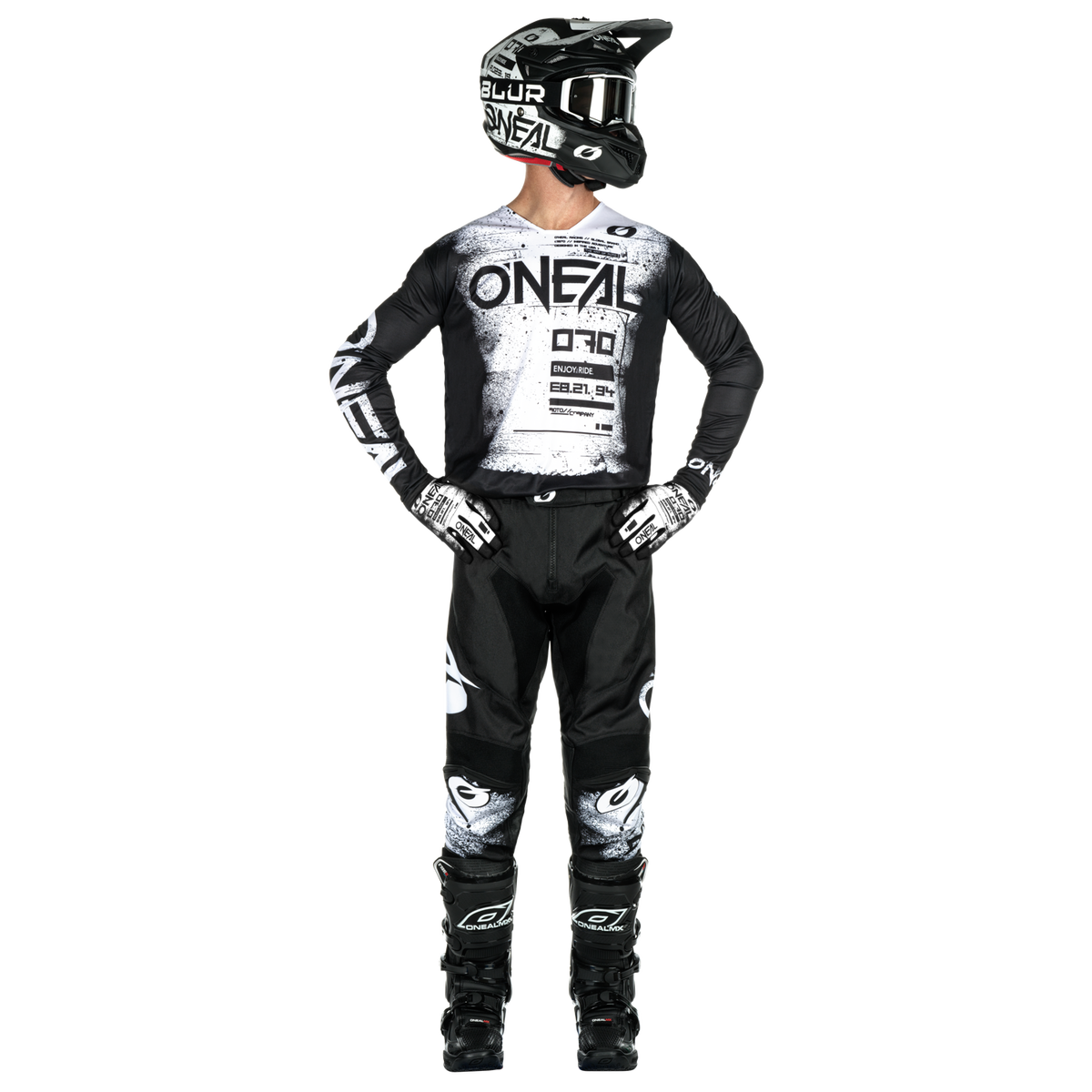 Mayhem Youth Scarz Jersey Black/White