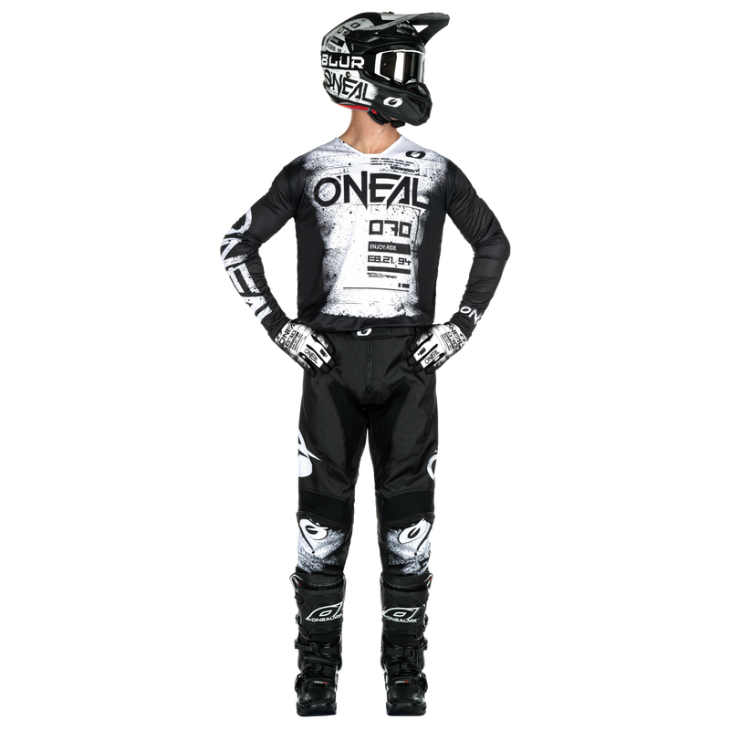 Mayhem Youth Scarz Jersey Black/White