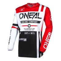 O'NEAL Youth Element Warhawk V.24 Jersey Black/White/Red