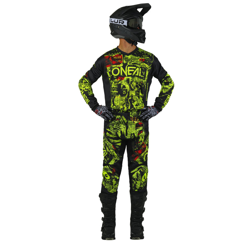 O'NEAL Element Attack Pants Black/Neon