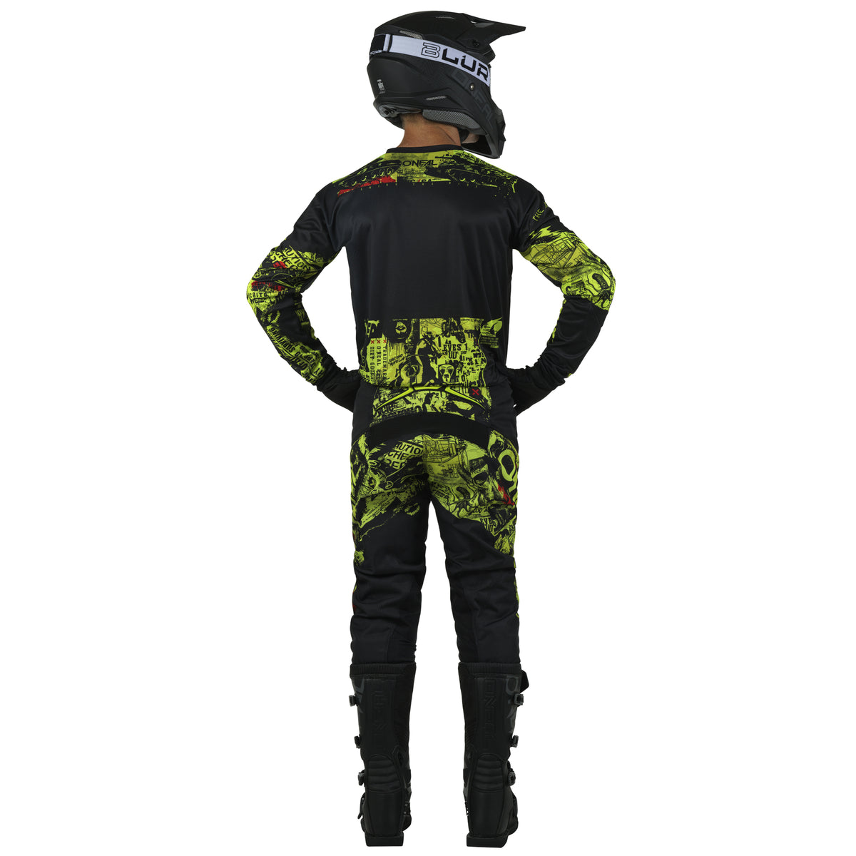 O'NEAL Element Attack Pants Black/Neon
