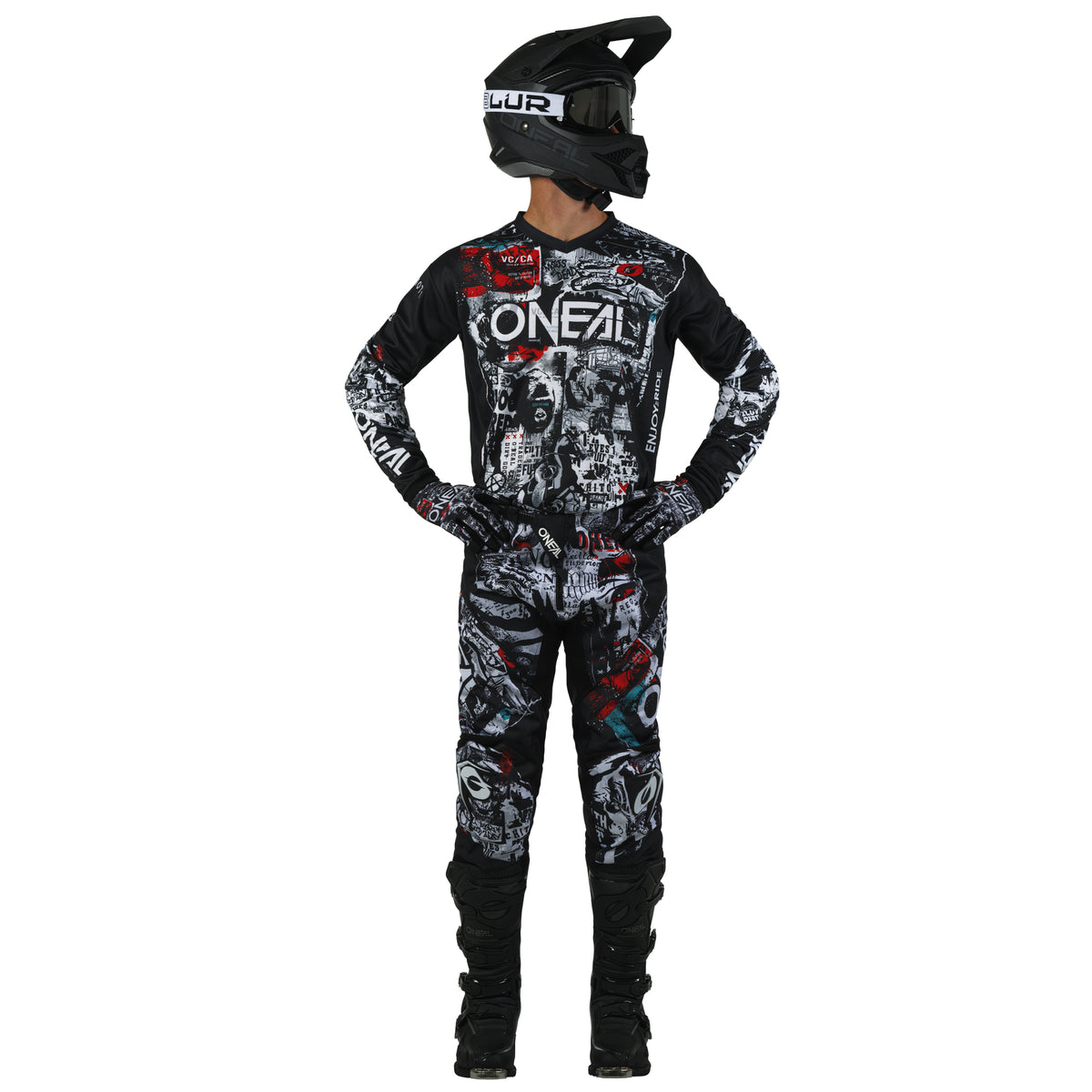 O'NEAL Youth Element Attack Jersey Black/White