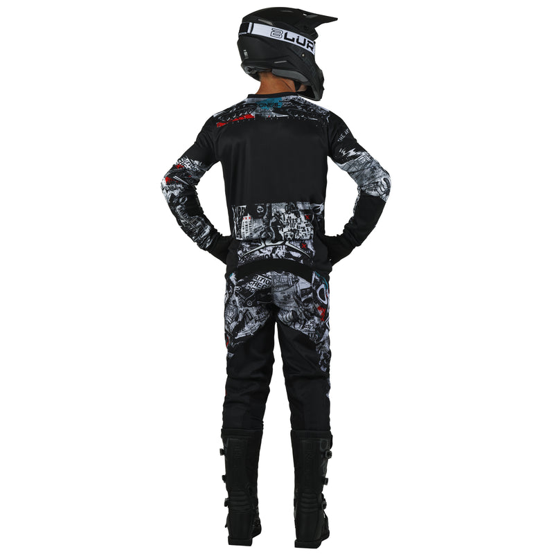 O'NEAL Youth Element Attack Jersey Black/White