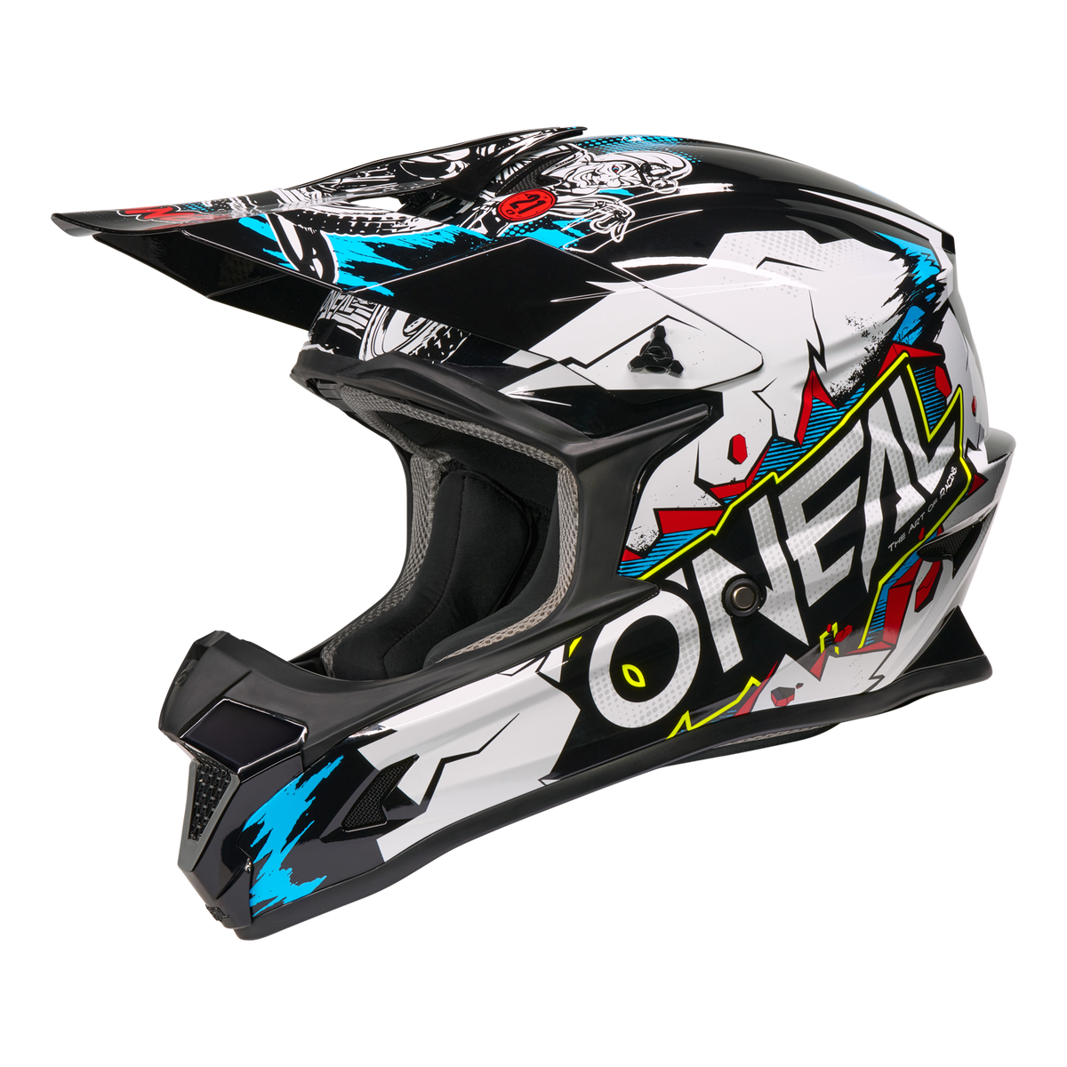 1 SRS Youth Solid Helmet Villain