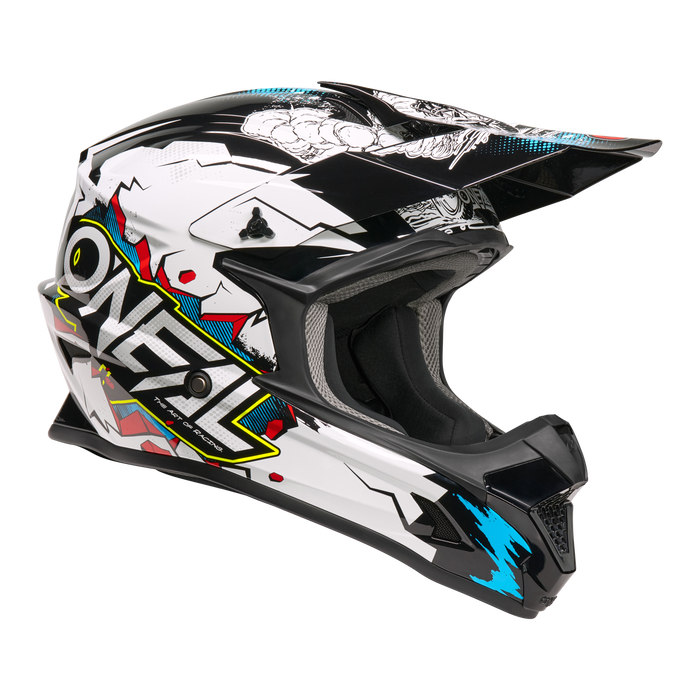 1 SRS Youth Solid Helmet Villain
