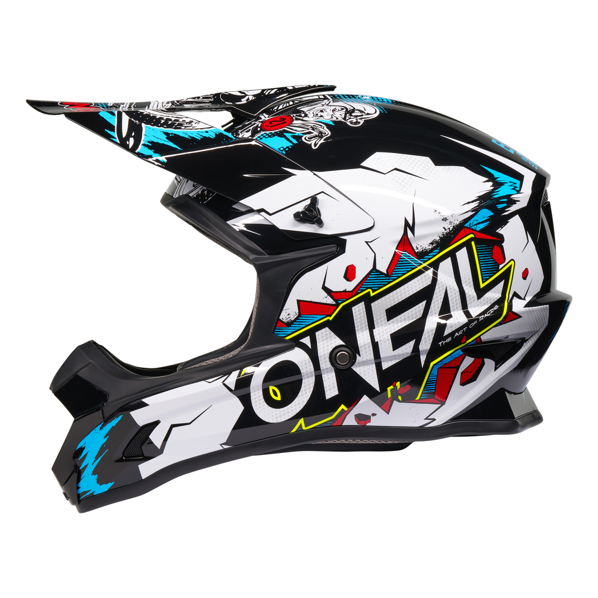 1 SRS Youth Solid Helmet Villain