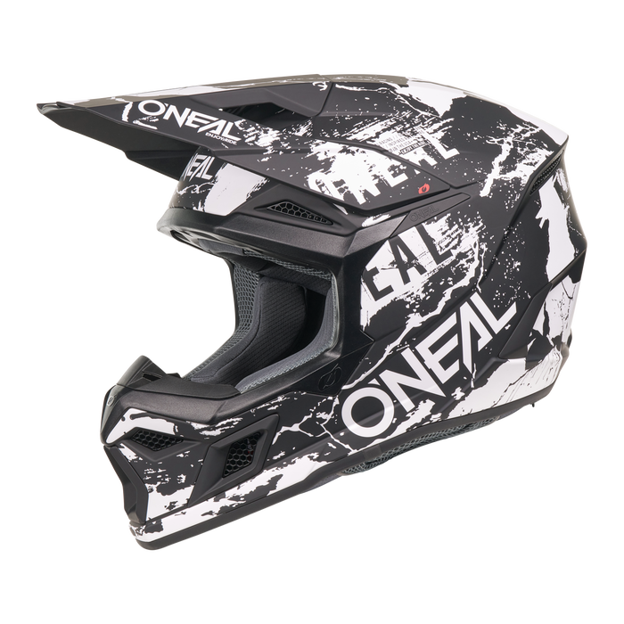 3 SRS Acid Helmet Black/White