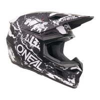 3 SRS Acid Helmet Black/White