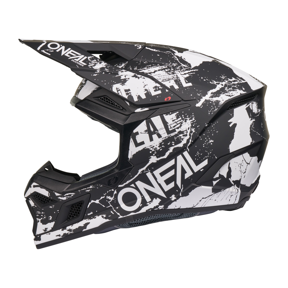 3 SRS Acid Helmet Black/White