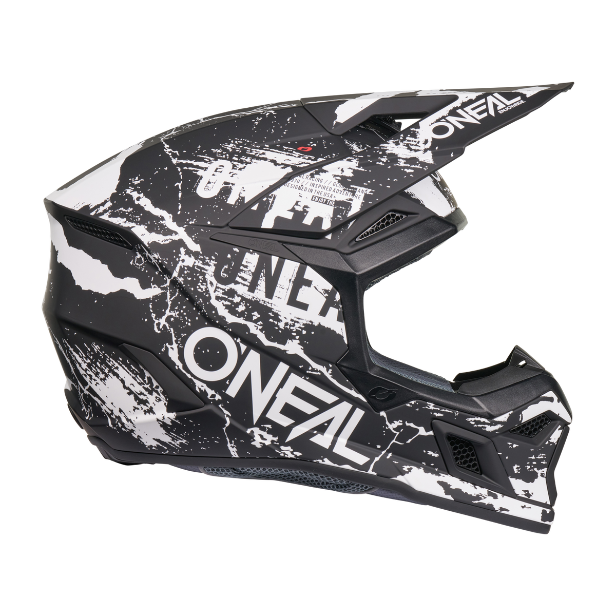3 SRS Acid Helmet Black/White