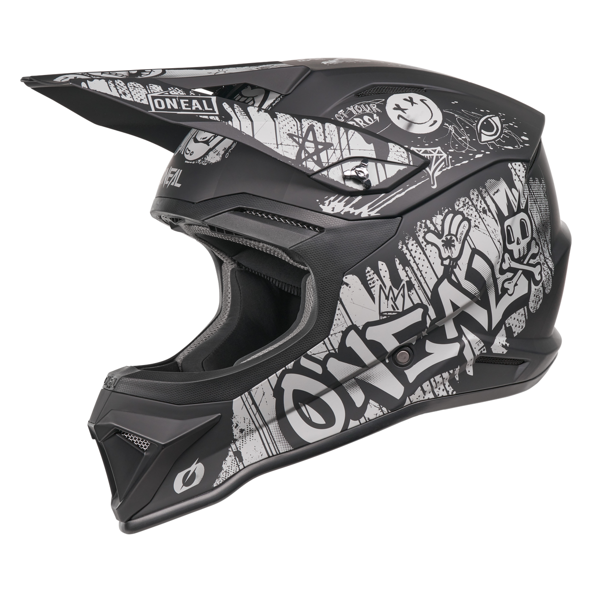 4 SRS Helmet Rancid Gray/Black