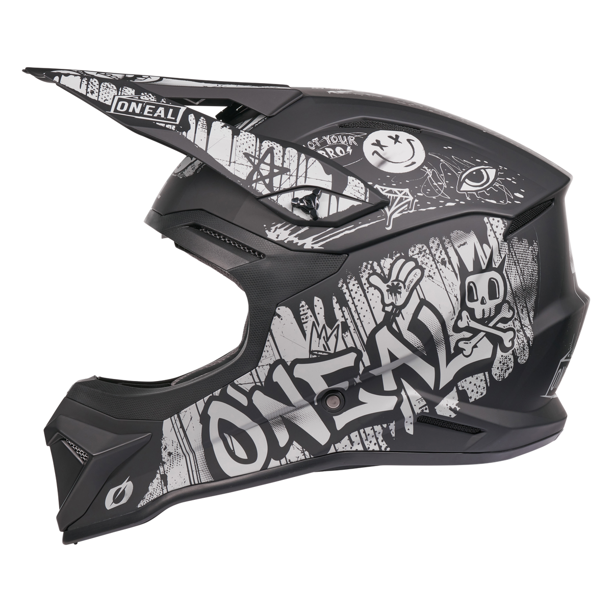 4 SRS Helmet Rancid Gray/Black