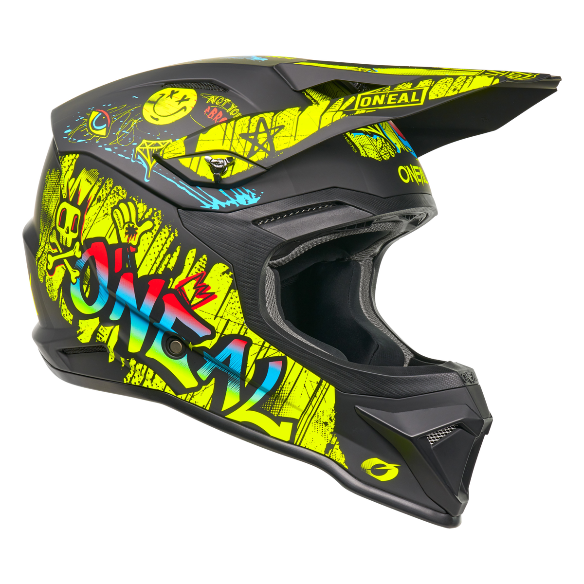 4 SRS Helmet Rancid Neon/Black