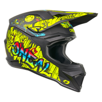4 SRS Helmet Rancid Neon/Black