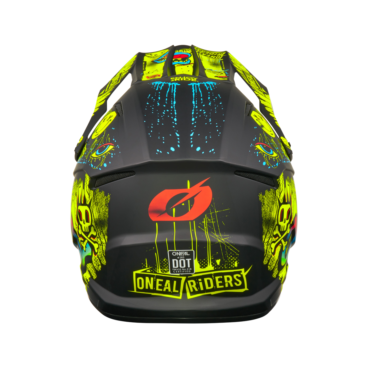 4 SRS Helmet Rancid Neon/Black