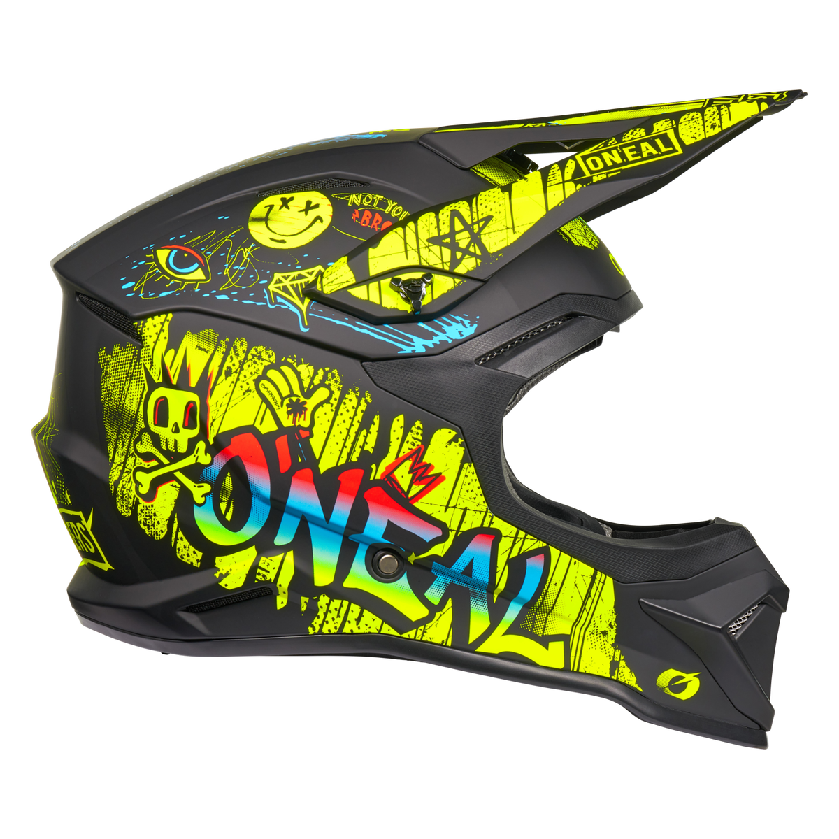 4 SRS Helmet Rancid Neon/Black