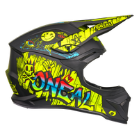 4 SRS Helmet Rancid Neon/Black