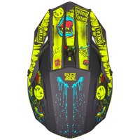 4 SRS Helmet Rancid Neon/Black