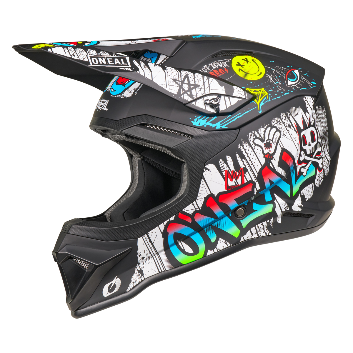 4 SRS Helmet Rancid Black/White