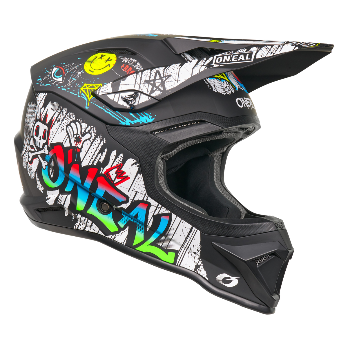 4 SRS Helmet Rancid Black/White