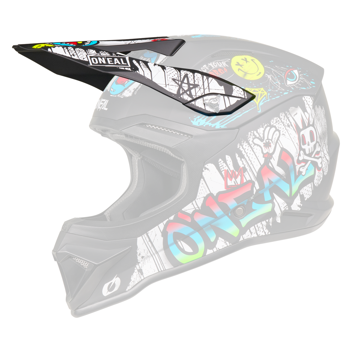 4 SRS Helmet Rancid Black/White