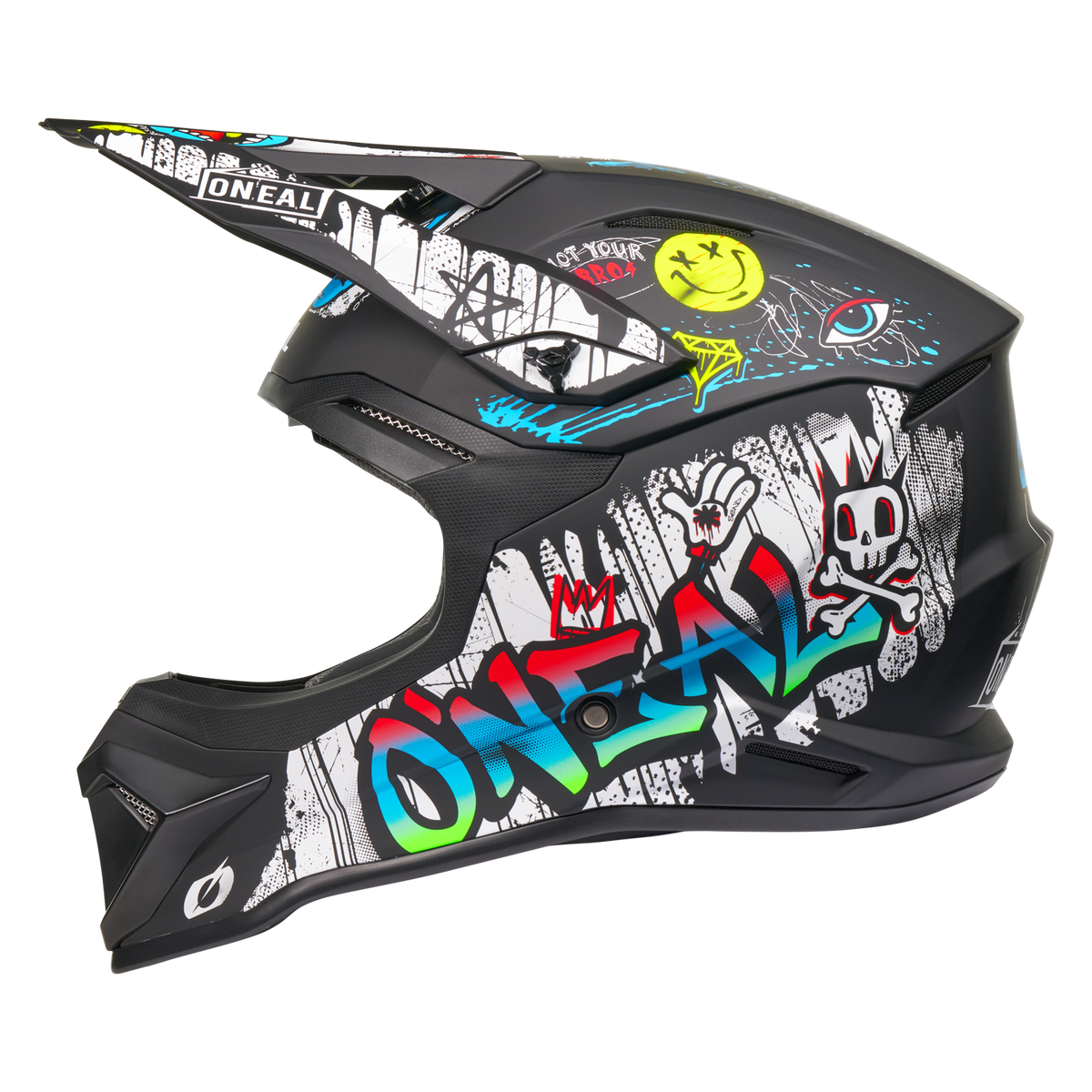 4 SRS Helmet Rancid Black/White