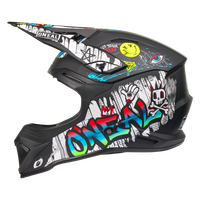 4 SRS Helmet Rancid Black/White