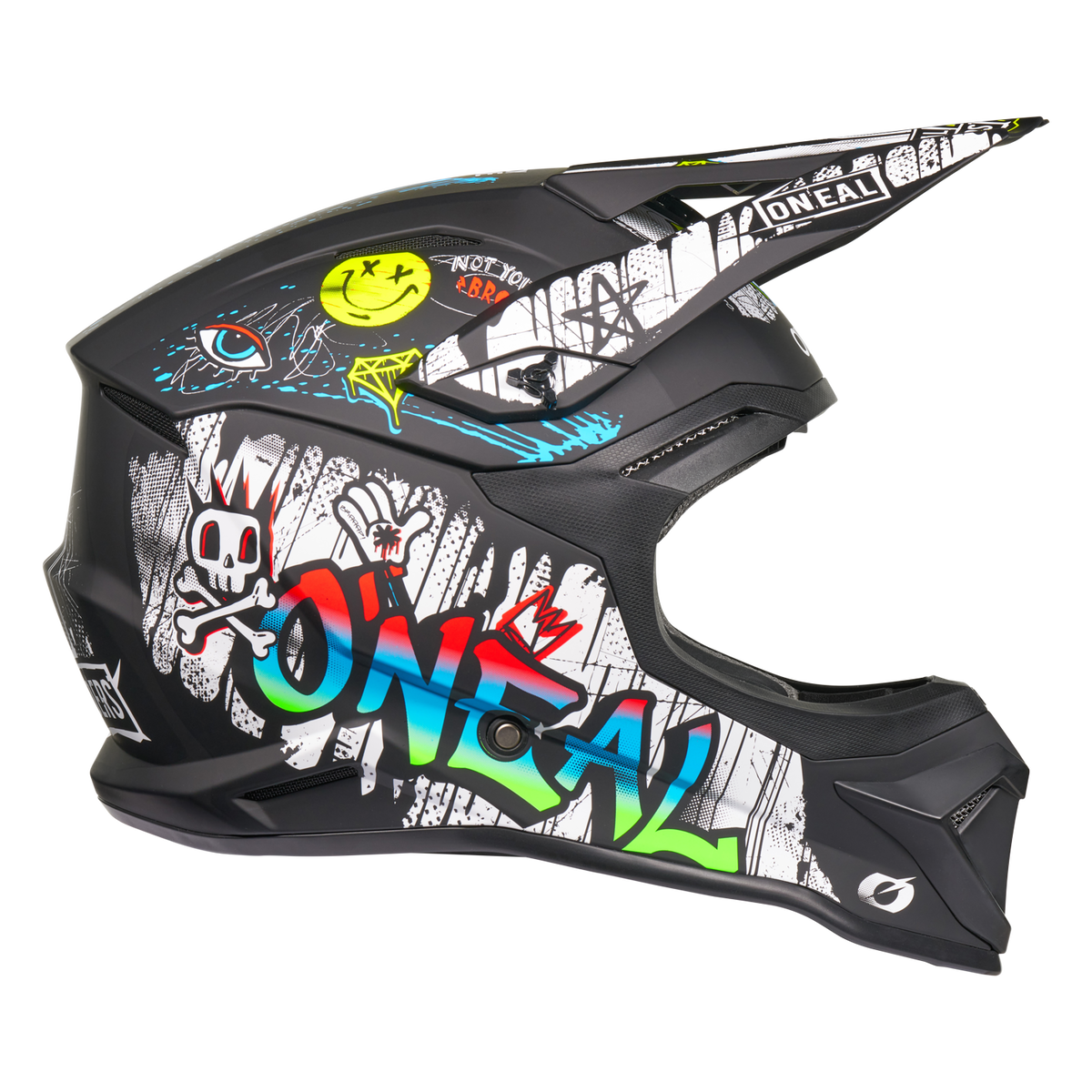 4 SRS Helmet Rancid Black/White
