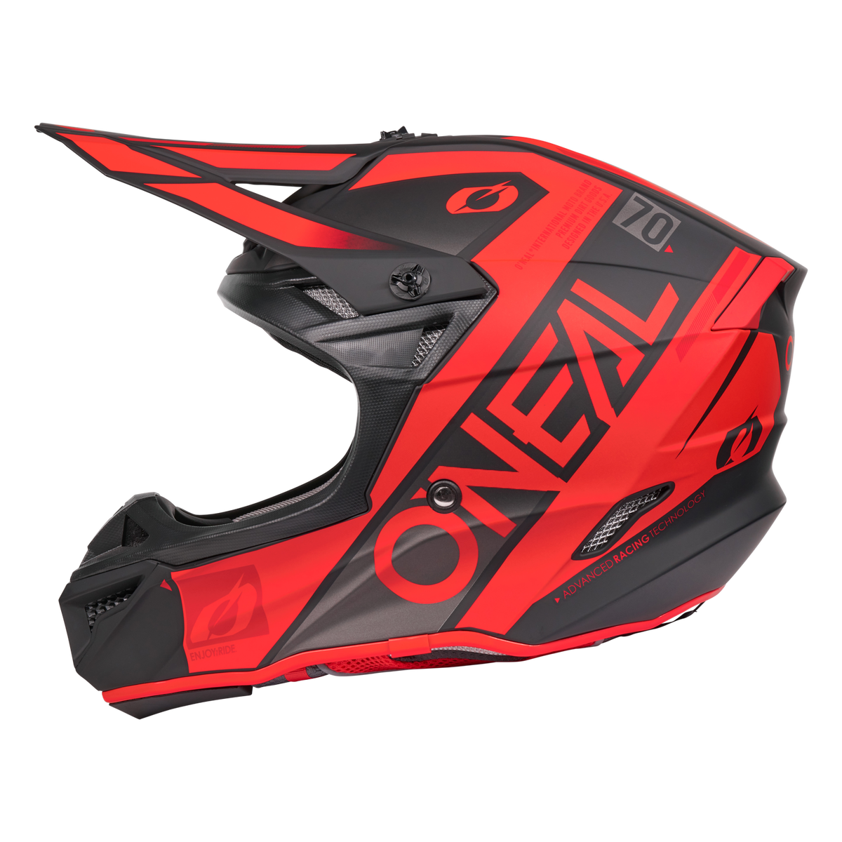 5 SRS Factor Helmet Red