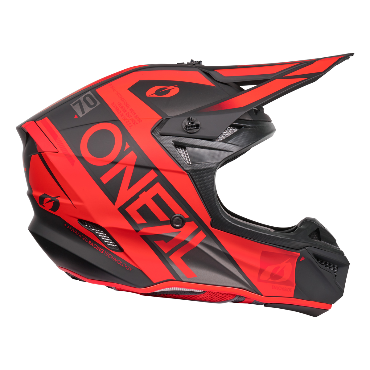 5 SRS Factor Helmet Red