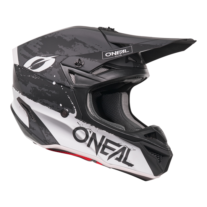 5 SRS Paint Helmet Black/White