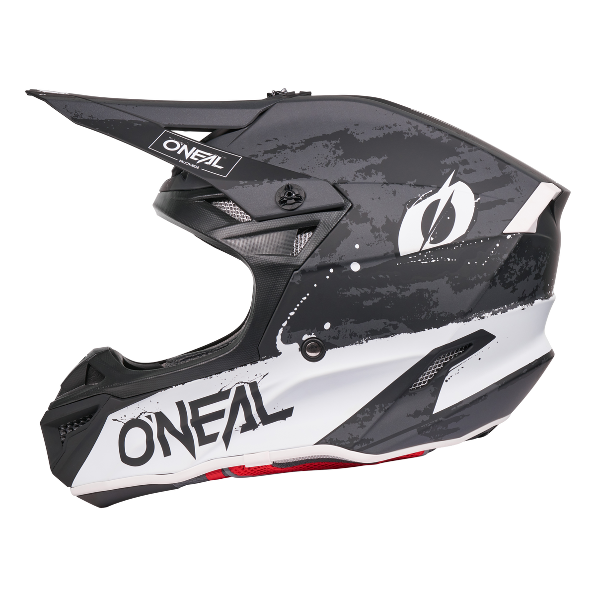 5 SRS Paint Helmet Black/White