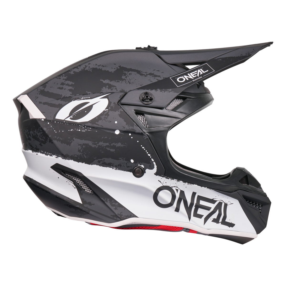 5 SRS Paint Helmet Black/White