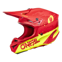 5 SRS Paint Helmet Red/Neon