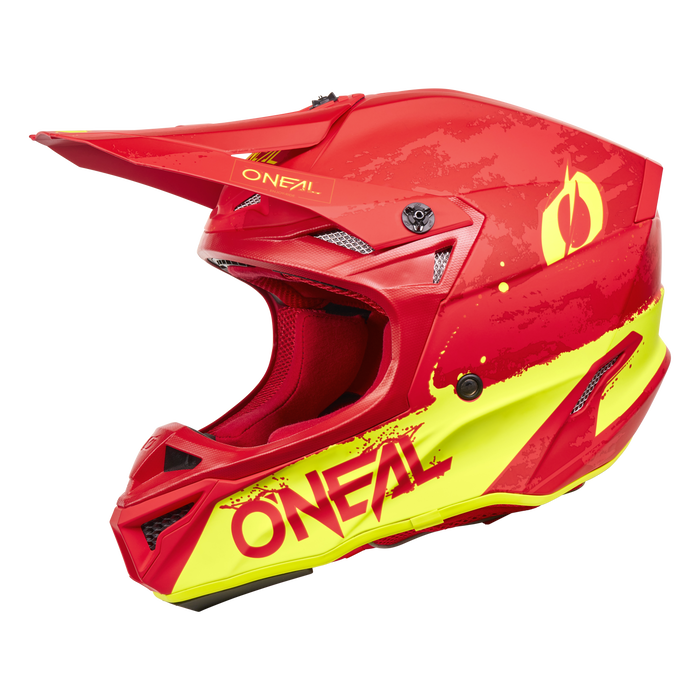 5 SRS Paint Helmet Red/Neon