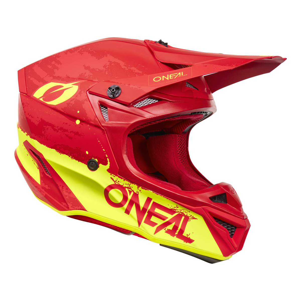 5 SRS Paint Helmet Red/Neon